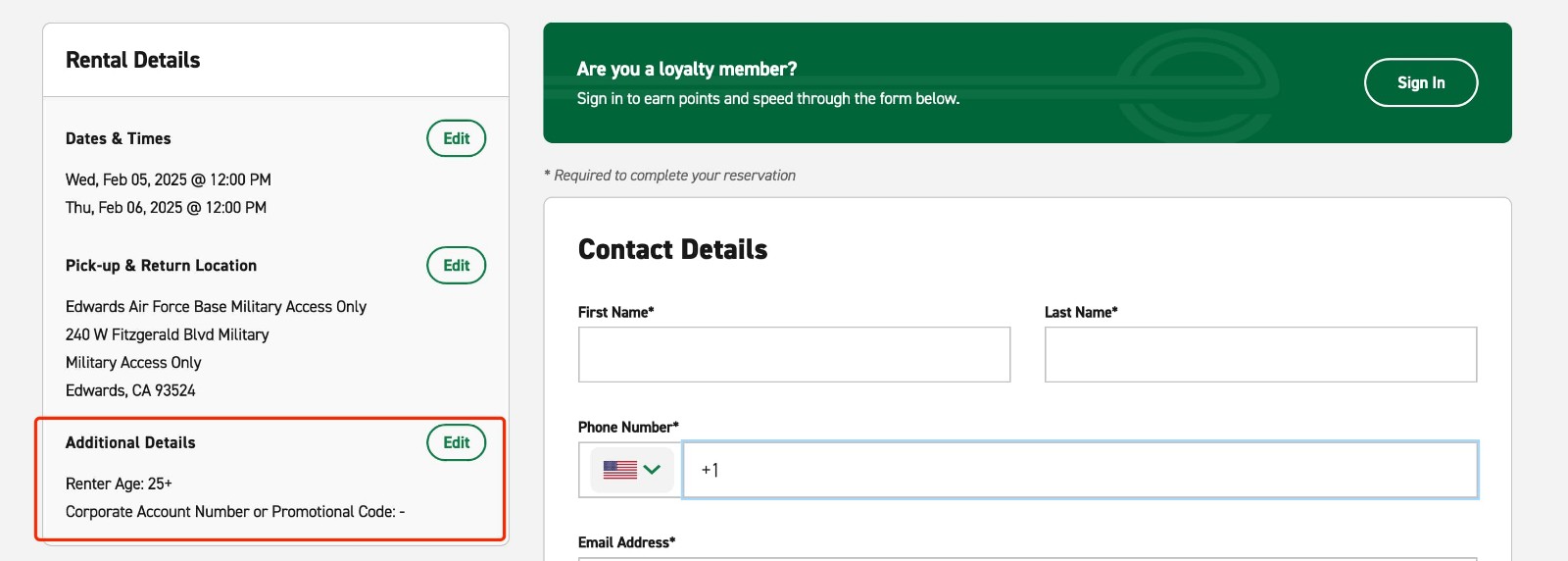how to apply Enterprise Discount Code - step 1